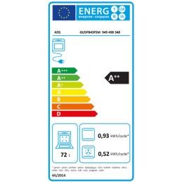 AEG|Forno Pirolítico AEG GU5PB43FSM 72 L