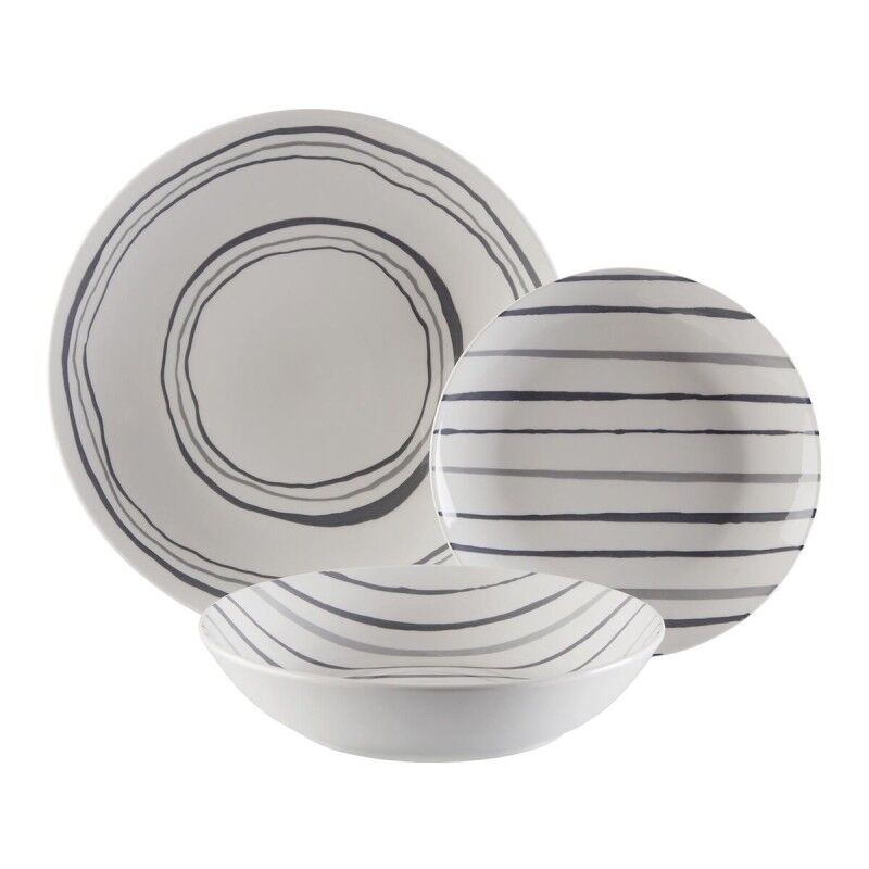 Versa|Louça Versa Cinzento Porcelana Versa|Louça Versa Cinzento Porcelana