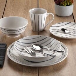 Versa|Louça Versa Cinzento Porcelana