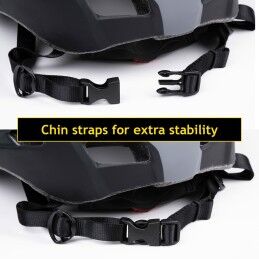 Dunlop|Capacete de Ciclismo para Adultos Dunlop M Preto Leve LED