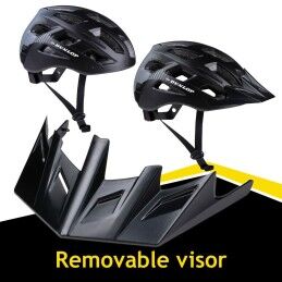 Dunlop|Capacete de Ciclismo para Adultos Dunlop M Preto Leve LED