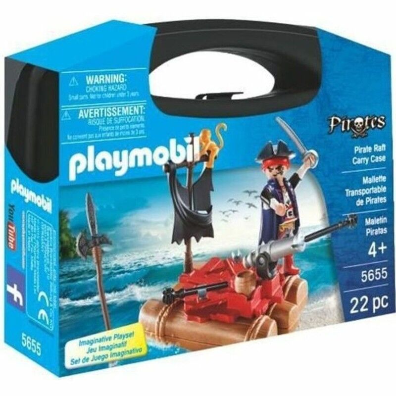 Playmobil|Playset Playmobil Maleta Pirata 22 Peças Playmobil|Playset Playmobil Maleta Pirata 22 Peças