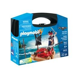 Playmobil|Playset Playmobil Maleta Pirata 22 Peças