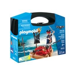 Playmobil|Playset Playmobil Maleta Pirata 22 Peças