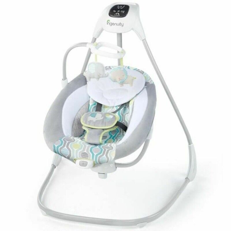 Ingenuity|Rede para Bebé Ingenuity SimpleComfort ™ Swing Cinzento Ingenuity|Rede para Bebé Ingenuity SimpleComfort ™ Swing Cinzento