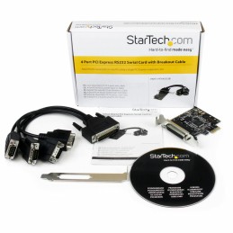 Placa PCI Startech PEX4S553B 