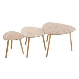 DKD Home Decor|Mesa de apoio DKD Home Decor 32 x 32 x 41 cm Azul Laranja