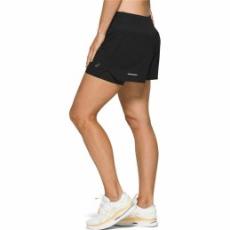 Calções de Desporto para Mulher Asics Ventilate 2-N-1 Preto