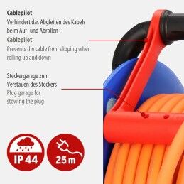 Brennenstuhl|Enrolador de cabos Brennenstuhl 25 m