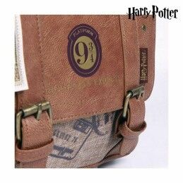 Harry Potter|Mochila Escolar Harry Potter Castanho