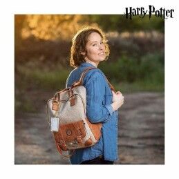 Harry Potter|Mochila Escolar Harry Potter Castanho