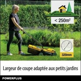 Powerplus|Corta-relva Powerplus POWEG62203 30 L 1000 W 230 V 32 cm 20-70 mm