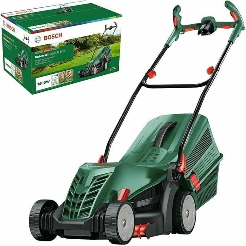 BOSCH|Corta-relva BOSCH UniversalRotak 37-555 40 L 1400 W 230 V 37 cm 20-70 mm