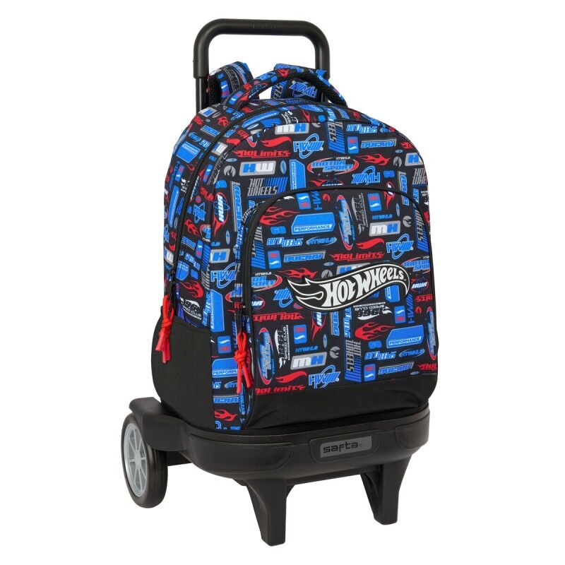Hot Wheels|Mochila Escolar Hot Wheels Multicolor 33 x 45 x 22 cm Hot Wheels|Mochila Escolar Hot Wheels Multicolor 33 x 45 x 22 cm