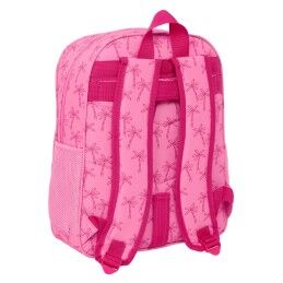 Lilo & Stitch|Mochila Escolar Lilo & Stitch Chill Cor de Rosa 32 x 38 x 12 cm