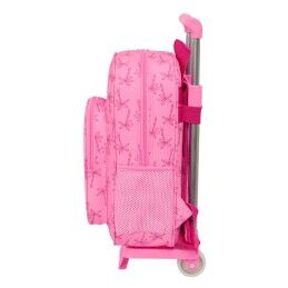 Lilo & Stitch|Mochila Escolar Lilo & Stitch Chill Cor de Rosa Menta 26 x 11 x 67 cm 26 x 34 x 11 cm