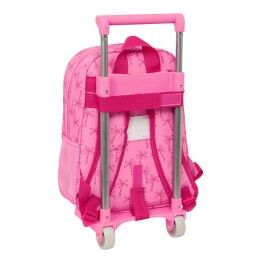 Lilo & Stitch|Mochila Escolar Lilo & Stitch Chill Cor de Rosa Menta 26 x 11 x 67 cm 26 x 34 x 11 cm