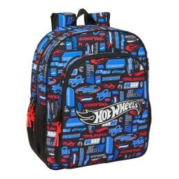 Hot Wheels|Mochila Escolar Hot Wheels Multicolor 32 x 38 x 12 cm