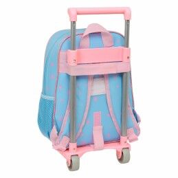 Lilo & Stitch|Mochila Escolar Lilo & Stitch Happy Azul celeste 26 x 11 x 67 cm 26 x 34 x 11 cm