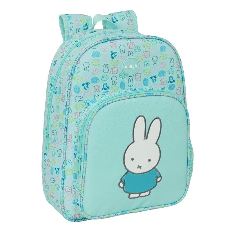 Miffy|Mochila Escolar Miffy Friends Azul 26 x 34 x 11 cm