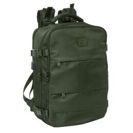 BlackFit8|Mochila Escolar com Rodas Compact BlackFit8 M918 Turquesa 33 X 45 X 22 cm