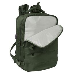 Safta|Mochila Escolar Safta Verde Verde militar