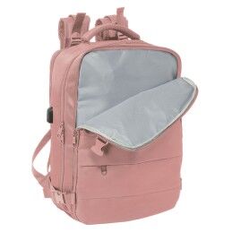 Safta|Mochila Escolar Safta Rosa Cor de Rosa