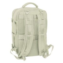 Safta|Mochila Escolar Safta Beige Bege