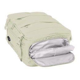 Safta|Mochila Escolar Safta Beige Bege