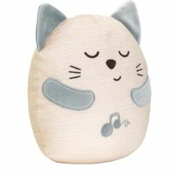 Chicco|Peluche com Som Chicco Gato Branco