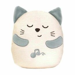 Chicco|Peluche com Som Chicco Gato Branco