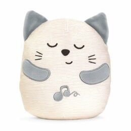 Chicco|Peluche com Som Chicco Gato Branco