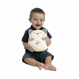 Chicco|Peluche com Som Chicco Gato Branco