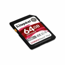 Cartão de Memória Micro SD com Adaptador Kingston SDR2/64GB 64 GB 8K Ultra HD SDXC UHS-II