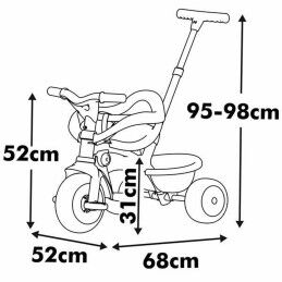 Smoby|Triciclo Smoby Be Move Confort Bege