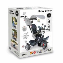 Smoby|Triciclo Smoby Baby Driver Cinzento