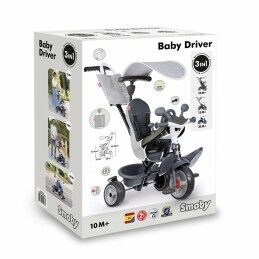 Smoby|Triciclo Smoby Baby Driver Cinzento