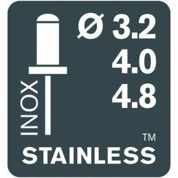 Rapid|Adaptador Rapid RP150 5001484 Rebites 6 x 24,5 x 11 cm