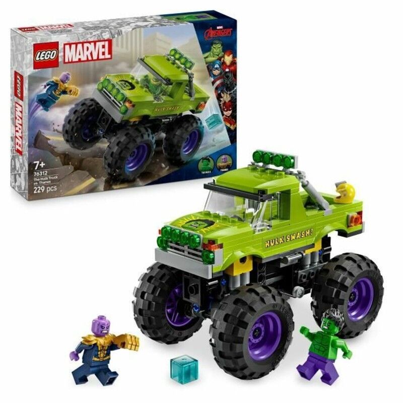 Lego|Jogo de Construção Lego 76312 Hulk vs. Thanos Off-Roader Lego|Jogo de Construção Lego 76312 Hulk vs. Thanos Off-Roader