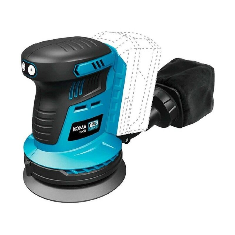 Koma Tools|Lixadora excêntrica Koma Tools Brushless Ø 125 mm 20 V Koma Tools|Lixadora excêntrica Koma Tools Brushless Ø 125 mm 20 V