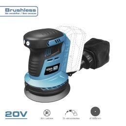 Koma Tools|Lixadora excêntrica Koma Tools Brushless Ø 125 mm 20 V