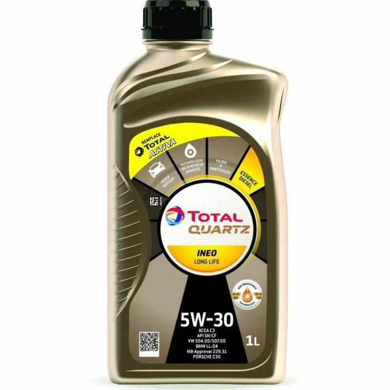 Total|Óleo de motor Total QUARTZ INEO LONG LIFE 5W30 1 L Total|Óleo de motor Total QUARTZ INEO LONG LIFE 5W30 1 L