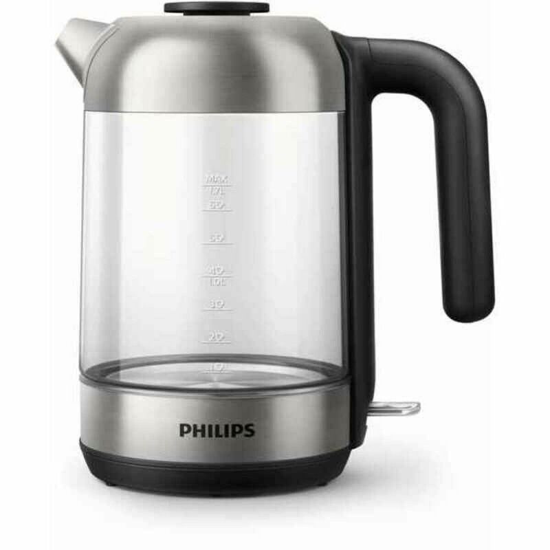 Philips|Chaleira Philips HD9339/80 Preto Cinzento 2200 W 1,7 L Aço inoxidável Aço Philips|Chaleira Philips HD9339/80 Preto Cinzento 2200 W 1,7 L Aço inoxidável Aço