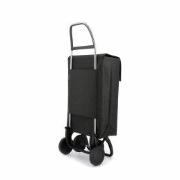 Rolser|Carro de Compras Rolser Jean Tweed Preto 43 L