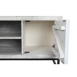 DKD Home Decor|Móvel de TV DKD Home Decor Branco Bege Cinzento Multicolor Cerâmica Madeira de mangueira 130 x 40 x 56 cm