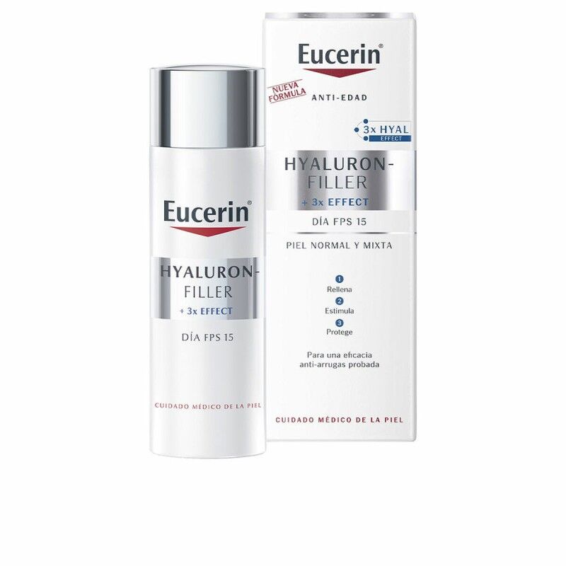 Eucerin|Creme Antienvelhecimento de Dia Eucerin Hyaluron Filler 50 ml Eucerin|Creme Antienvelhecimento de Dia Eucerin Hyaluron Filler 50 ml