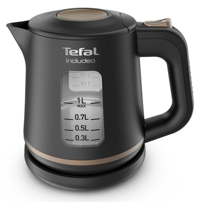 Tefal|Chaleira Tefal KI5338 Preto Plástico 2400 W 1 L Tefal|Chaleira Tefal KI5338 Preto Plástico 2400 W 1 L
