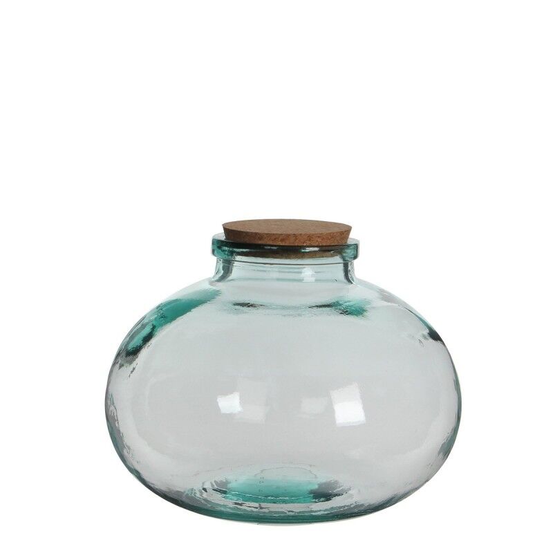 Mica Decorations|Boião de Vidro Mica Decorations Olly Redondo Cortiça Tampa Decorativo Cristal (Ø 29 x 23 cm) Mica Decorations|Boião de Vidro Mica Decorations Olly Redondo Cortiça Tampa Decorativo Cristal (Ø 29 x 23 cm)