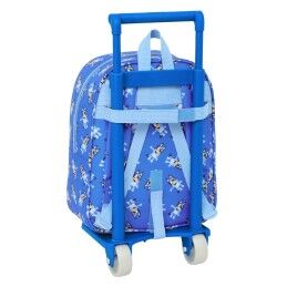 Bluey|Mochila Escolar Bluey Let's play Azul 22 x 27 x 10 cm