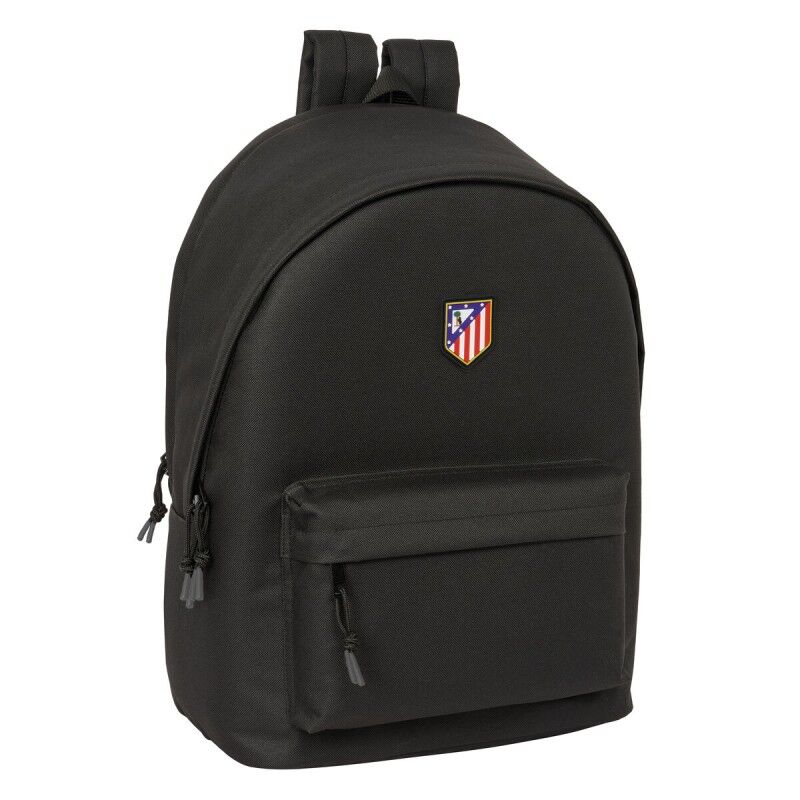 Atlético Madrid|Mochila Escolar Atlético Madrid Preto 31 x 44 x 18 cm